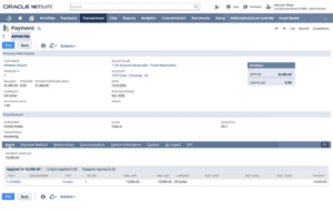 oracle netsuite accounting software