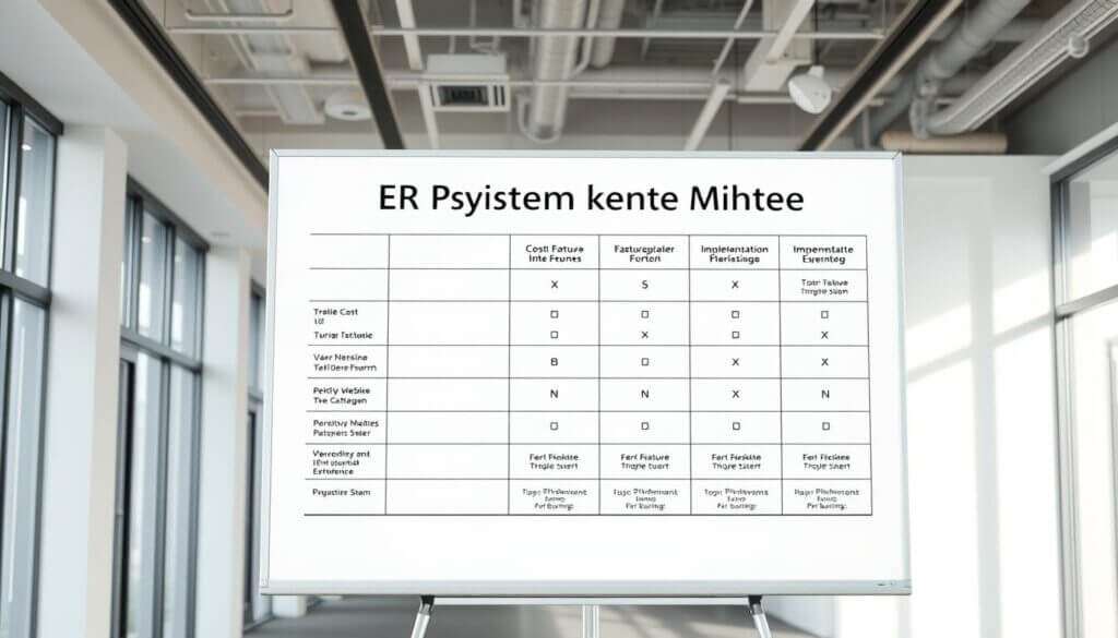 ERP System Kosten Vergleich
