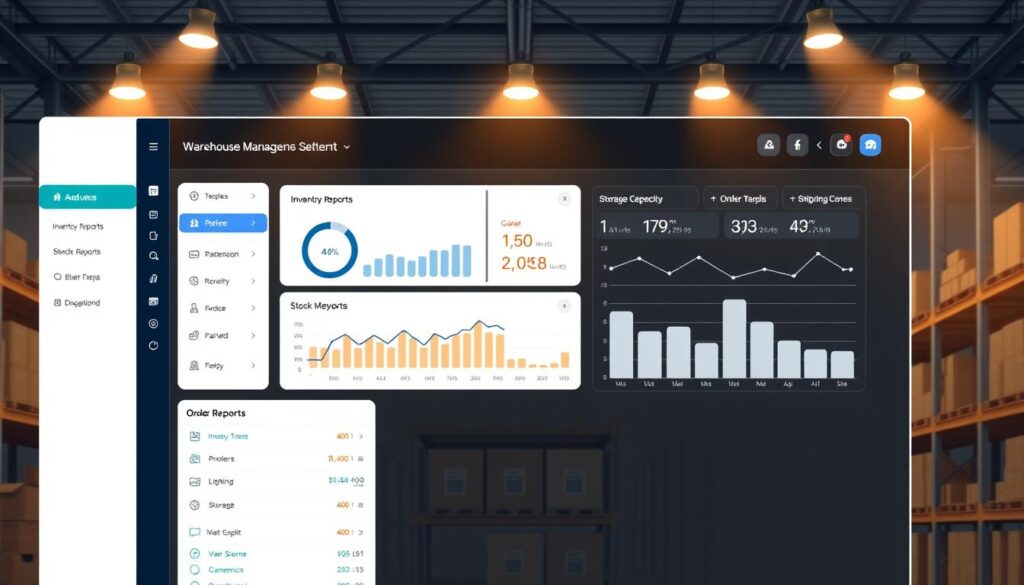 Lagerverwaltungsprogramm Dashboard