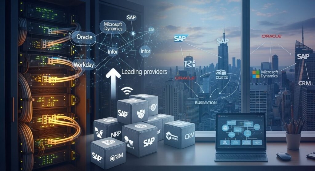 Welche ERP Systeme gibt es und wer sind die führenden Anbieter auf dem Markt